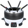 EDCO Elektrické fondue + 6 vidliček 2,3 l černá/bílá ED-214663
