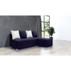 Signal Rozkladacia rohová sedačka FILIP 1 Tmavo modrá
