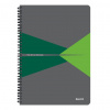 Blok Leitz Office Card A4 90 listov linajkový zelený