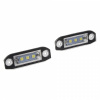 LED osvetlenie ŠPZ - Volvo C70 / S80 / S40 / S60 / V50 / V60 / V70 / XC60 / XC70 / XC90 (2ks)