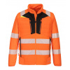 PORTWEST HI-VIS DX4 BAFFLE DX473 / Reflexná hybridná bunda - HV oranžová/čierna 4XL