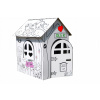 Zahradný domček pre deti - Chata na farbenie maľby na hare 99x68x78 (Zahradný domček pre deti - Chata na farbenie maľby na hare 99x68x78)