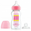 Dr. Brown´s širokohrdlá Options 270 ml ružová