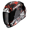 Helma SCORPION EXO-491 SPECTOR černo/červená - S - Novinky
