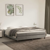 vidaXL Matrac s taštičkovými pružinami bledosivý 160x210x20 cm zamat - Sivá - 154866-209731