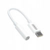 Joyroom adaptér 3.5 mm jack / USB-C biely SH-C1
