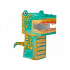 Monumi Cubehead Dino 3D omaľovánka tyranosaurus