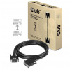 Club3D DVI-D Dual Link kábel (24+1), 3 m, obojsmerný, 28 AWG