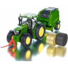 SIKU Farmer - Traktor John Deere + balíkovačka 1:32