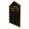 KIK Magnetická tabuľa v tvare domčeka 62x92cm