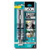 BISON Epoxy Metal 24ml 24ml dvojstříkačka - Dvousložkové epoxidové lepidlo s kovovým zabarvením