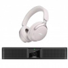BOSE Videobar VB-S + BOSE QuietComfort Ultra Headphones, biele