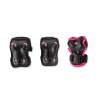 ROLLERBLADE Skate Gear 3 Farba: čierna / ružová, Veľkosť: XXXS