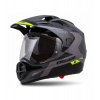Prilba Tour 1.1 Spectre, CASSIDA (sivá/svetlo šedá/žltá fluo/čierna, plexi s prípravou pre Pinlock) 2023 Velikost: L (59 až 60 cm)