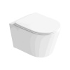 Mexen Rico WC misa Rimless Tornado so sedadlom pomaly padajúcim slim, duroplast, biely lesk - 3072L4000T