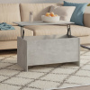 zahrada-XL Konferenčný stolík betónový 102x55,5x52,5 cm spracované drevo 809669