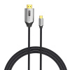 Kábel USB-C na HDMI 2.0 Vention CRBBF 1 m, 4K 60 Hz (čierny)