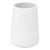 Kúpeľňový hrnček 5five Simply Smart Colorama biely keramický 250 ml
