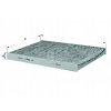 Knecht LAK 31 Filtrácia, vetranie priestoru pre cestujúcich