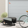 Vozík za bicykel, čierny 30 kg, železo-ForU-94059