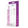 Vega SETTY USB Lightning kábel 1m 1A (GSM113067) biela