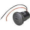 ProCar Napájanie USB-C vstavaná zásuvka PD/QC EV alebo LED max 50 wattov Prúdová zaťažiteľnosť (max.)=3 A; 67351990