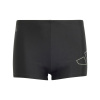 adidas Performance Big Bars Swim Boxers Kids Black 11-12 Years