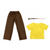 KOSTÝM HUFFLEPUFF HARRY POTTER HOGWART 98-110 3-dielny