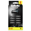 Gillette Mach 3 Charcoal vymeniteľné hlavice, 8 ks/1 bal