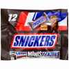 Snickers minis – 12 malých tyčiniek – 227 g.