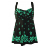 Samoa Green tankini tielko S938 3XL zelená