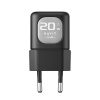 Havit sieťová nabíjačka (UC220 EU) – USB, USB-C, GaN technológia, 20W, čierno-sivá KF2343635