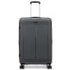 Veľký cestovný kufor na kolieskach z polypropylénu 100l Worldline 292 sivá