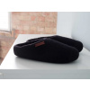 Vlnené papuče - SLIPPERS - čierne