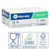 Papierové utierky MERIDA OPTIMUM, biele, dvojvrstvové