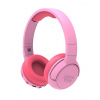 Kiddoboo Bezdrôtové detské slúchadlá Flamingo Pink