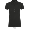 SOL's Collection Polokošile Phoenix Women, elastická, krátký rukáv, dámská COT25170900203-black L Černá