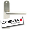 COBRA DVEŘNÍ ŠTÍTOVÉ KOVÁNÍ VISION 72 mm Rozeta WC Nerez