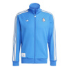 adidas Real Madrid Tracksuit Top Mens Blue/White XL