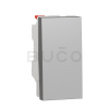 Schneider Electric Unica Vypínač č. 6, 1 modul, Aluminium