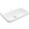 Villeroy & Boch Architectura - Umývadlo zápustné, 60x45 cm, bez prepadu, otvor na batériu, CeramicPlus, alpská biela 5A6761R1