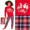 Pyžamo, župán - Cornette pyžamá veľkosť 122 Červená, námornícka modrá, viacnásobná (Cornette GNNY 122 128 Detské vianočné pyžamy)