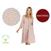 Dámska nočná košeľa - materská - Taro Maternity 2976 Farba: Caffe Latte, Veľkosť: L