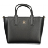 Čierna dámska kabelka cez rameno Tommy Hilfiger, bočná taška 20 x 16 x 12 cm