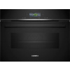 Siemens Vestavná kompaktní trouba s mikrovlnami 60 x 45 cm černá CM724G1B1