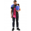 Baby šatka JPMBB bez uzla (Iris/Fuchsia) (Little baby wrap without a knot)