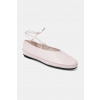 Kožené balerínky Calvin Klein BALLERINA MARY JANE STRAP LTH HW0HW02656 ružová EUR 36