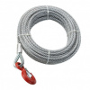 Oceľové lano 11 mm x 20 m pre ručný lanový navijak 1,6 t