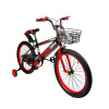 MK YB collection Yuki detský bicykel čierno-červený 20
