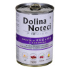 DOLINA NOTECI Premium bohaté na králika a brusnice - mokré krmivo pre psov - 400 g